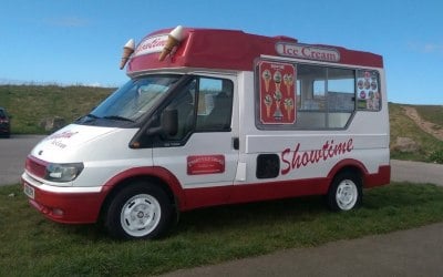 Emma's ice sales cream truck